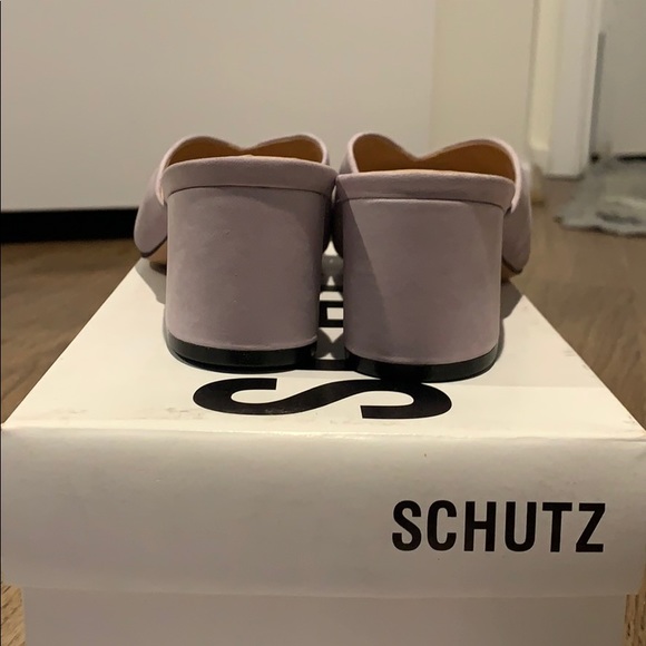 NWT Schutz Lavender Dauani  Mules - Picture 4 of 6